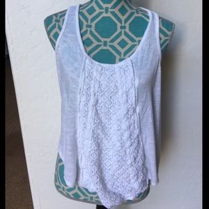 Tank Top w/ Lace Detail